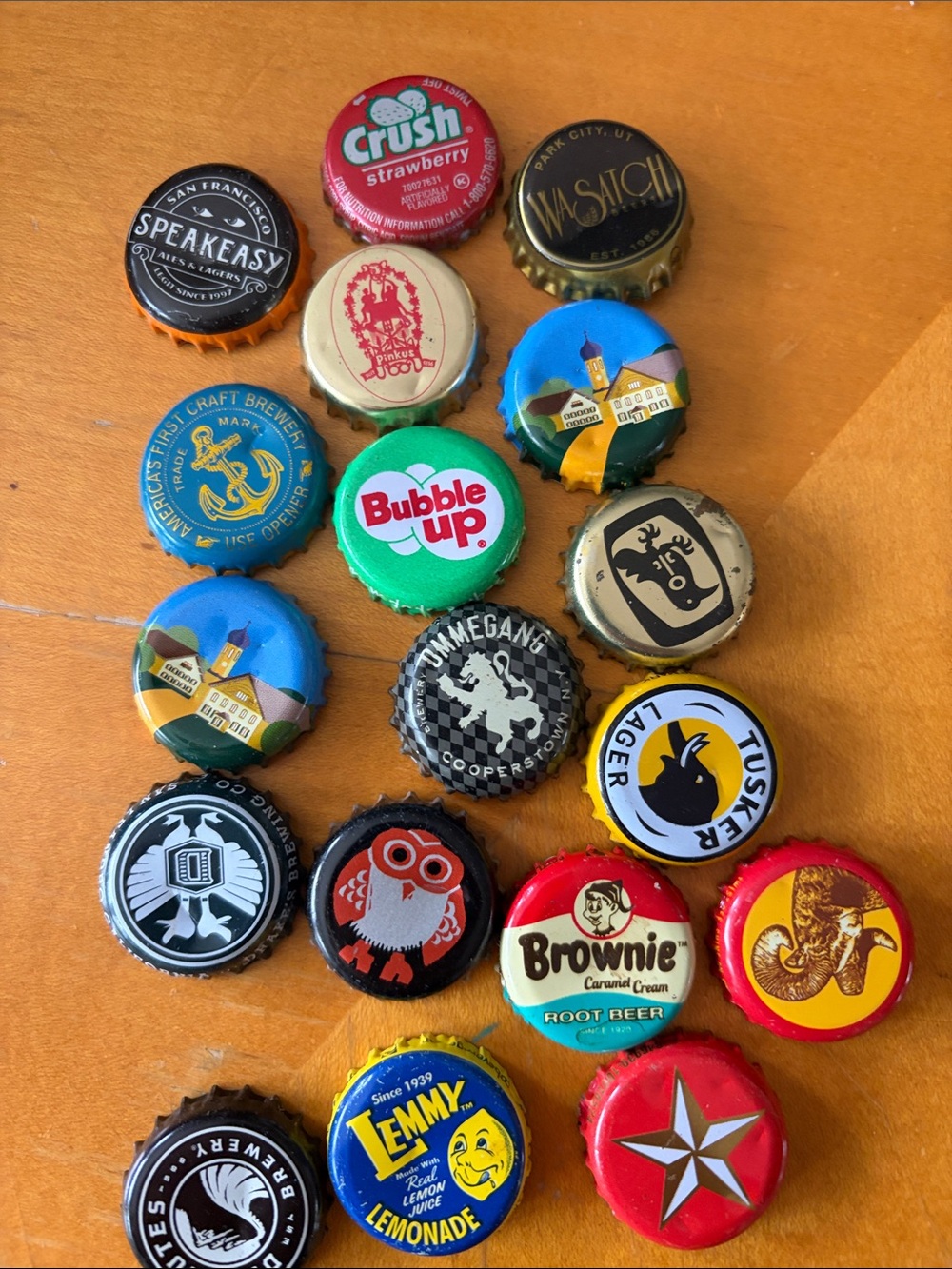 Green Bottle Cap Collectible - Brand